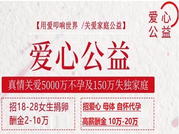黄梅捐卵助孕生子 爱心志愿者招募